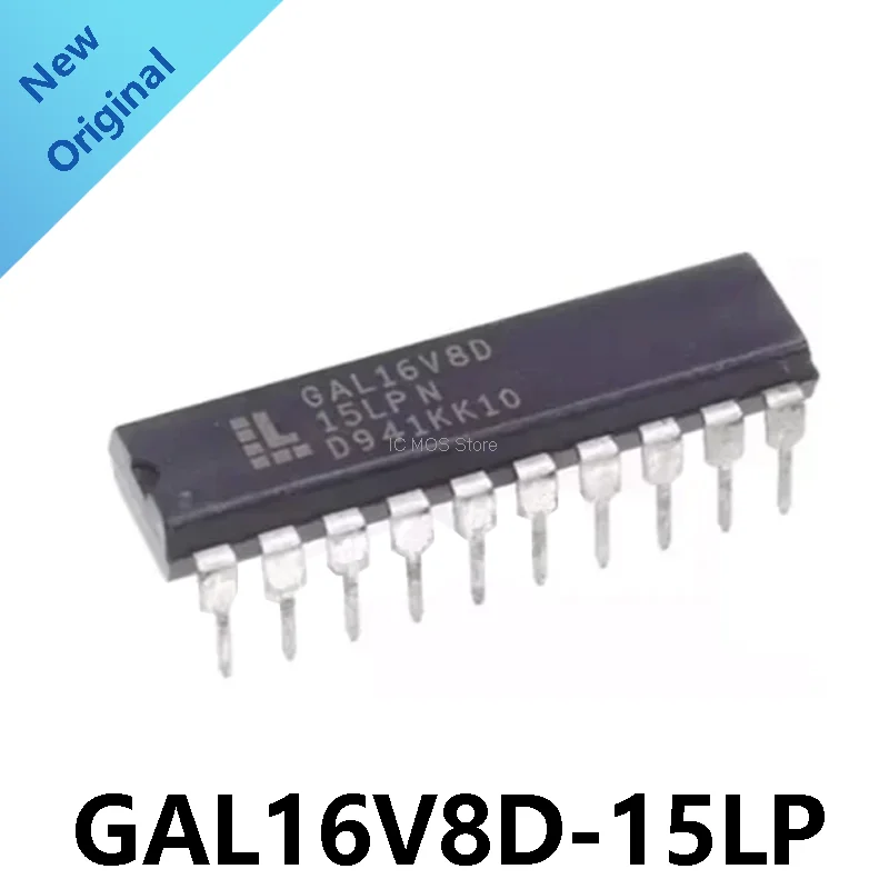 

5PCS/LOT GAL16V8D-15LP DIP20 GAL16V8D IN STOCK