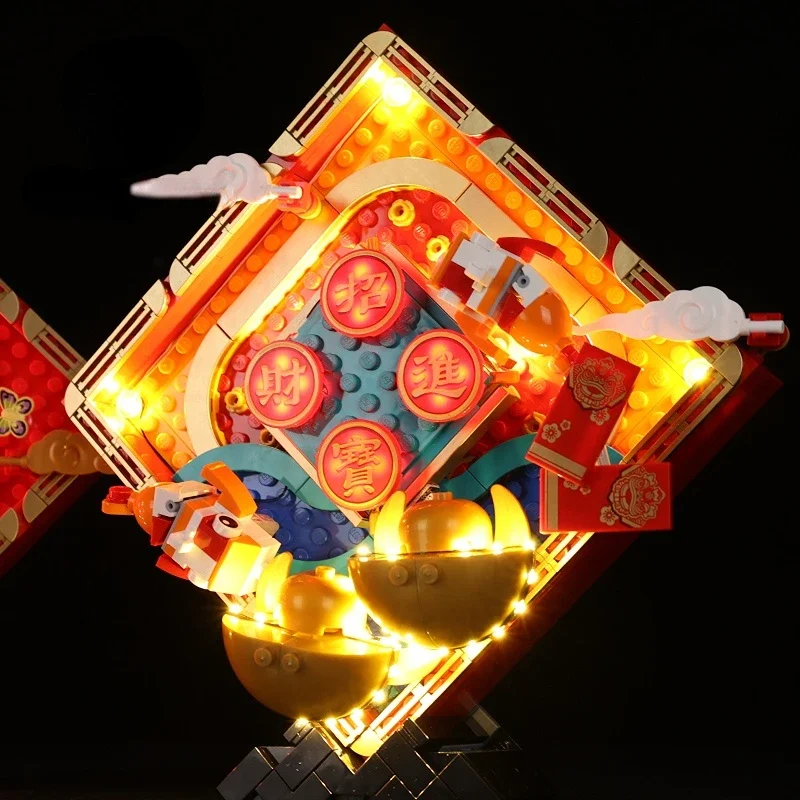 No Bricks Led Light Kit For Lunar New Year 80110