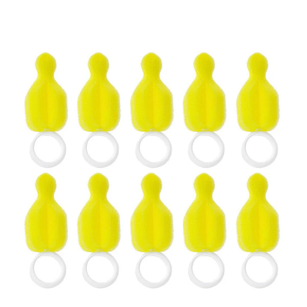 20 Pcs Baby Pacifier Cleaning Brush Bottle Cleaner to Feed Toddler Newborn Spong