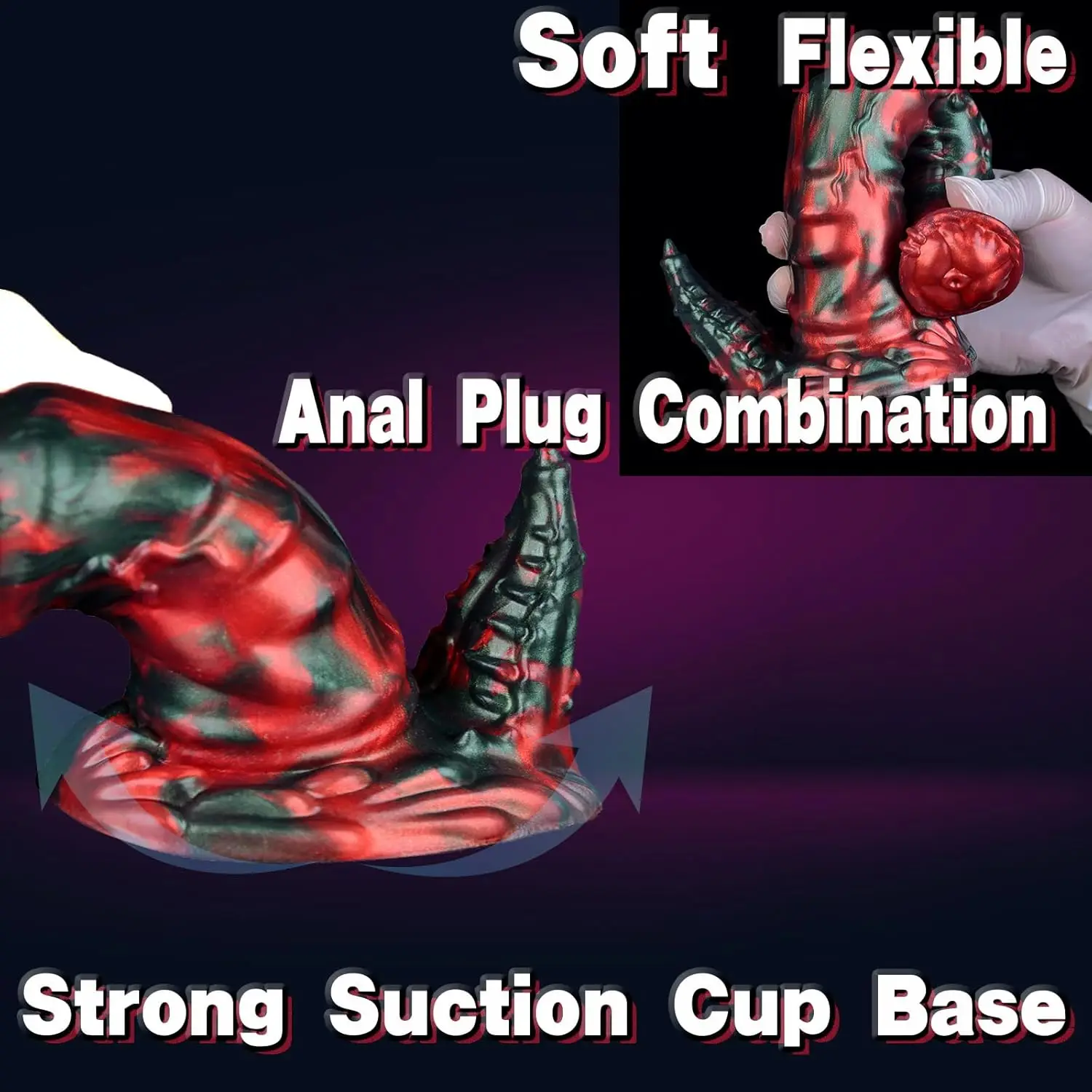 Big Monster Dildo Silicone Anal Adult Sex Toy Anal Horse Dildos Penis For Women Big Butt Plug Sex Product Animal Penis Sexy Toys