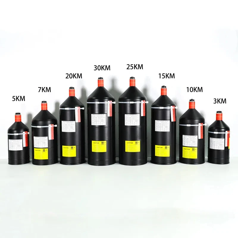 

UAV fiber optic guidance 10-20KM fiber optic box control with FPV crossing machine image transmission module anti-interference