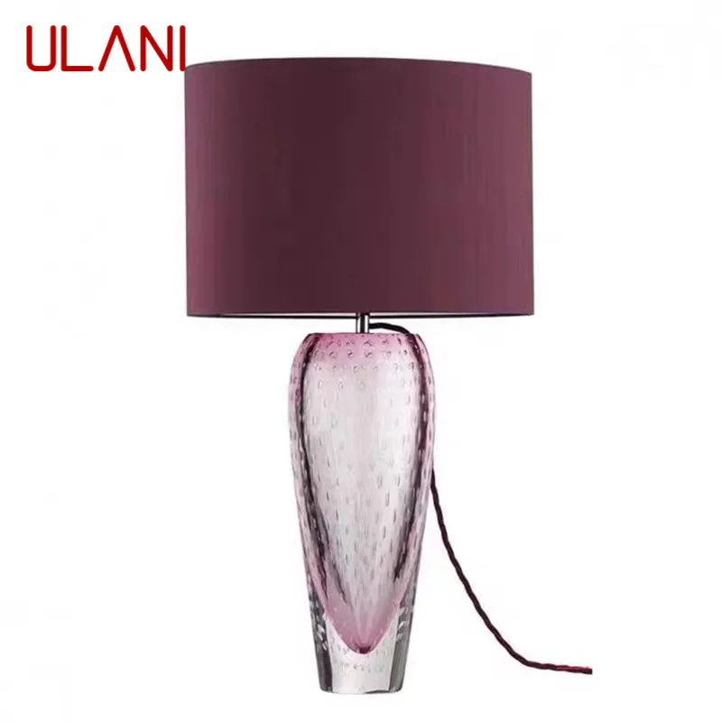 

ULANI Nordic Glaze Table Lamp Modern Art Iiving Room Bedroom Study Hotel LED Personality Originality Desk Light