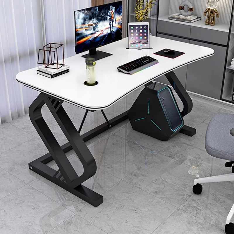 Corner Desk Electric Standing Studies Table Wooden Simple Elementary School Student Office Organizers Laptop Ufficio Gaming Pc