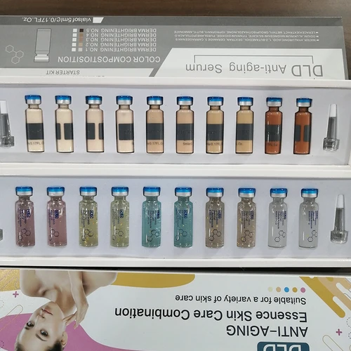 Crema BB brillante de 5ml de Corea, Kit de ampolla de ácido hialurónico, base de reparación Facial, crema hidratante, rejuvenecimiento, belleza, cuidado de la piel