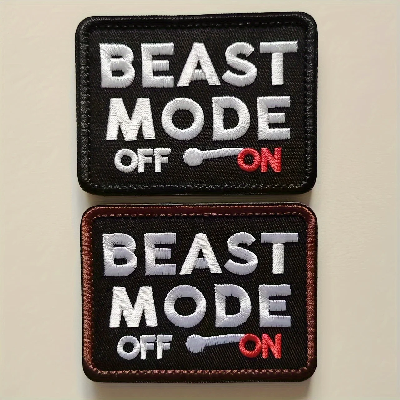 Parche Velcro militar táctico Beast Mode bordado para mochila MOLLE - imagen 2