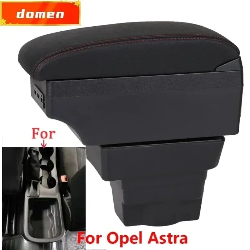 

NEW For Opel Astra Armrest Box For Opel Astra J Car Armrest 2012-2020 Storage Box Retrofit part Car Accessorie Easy To Install