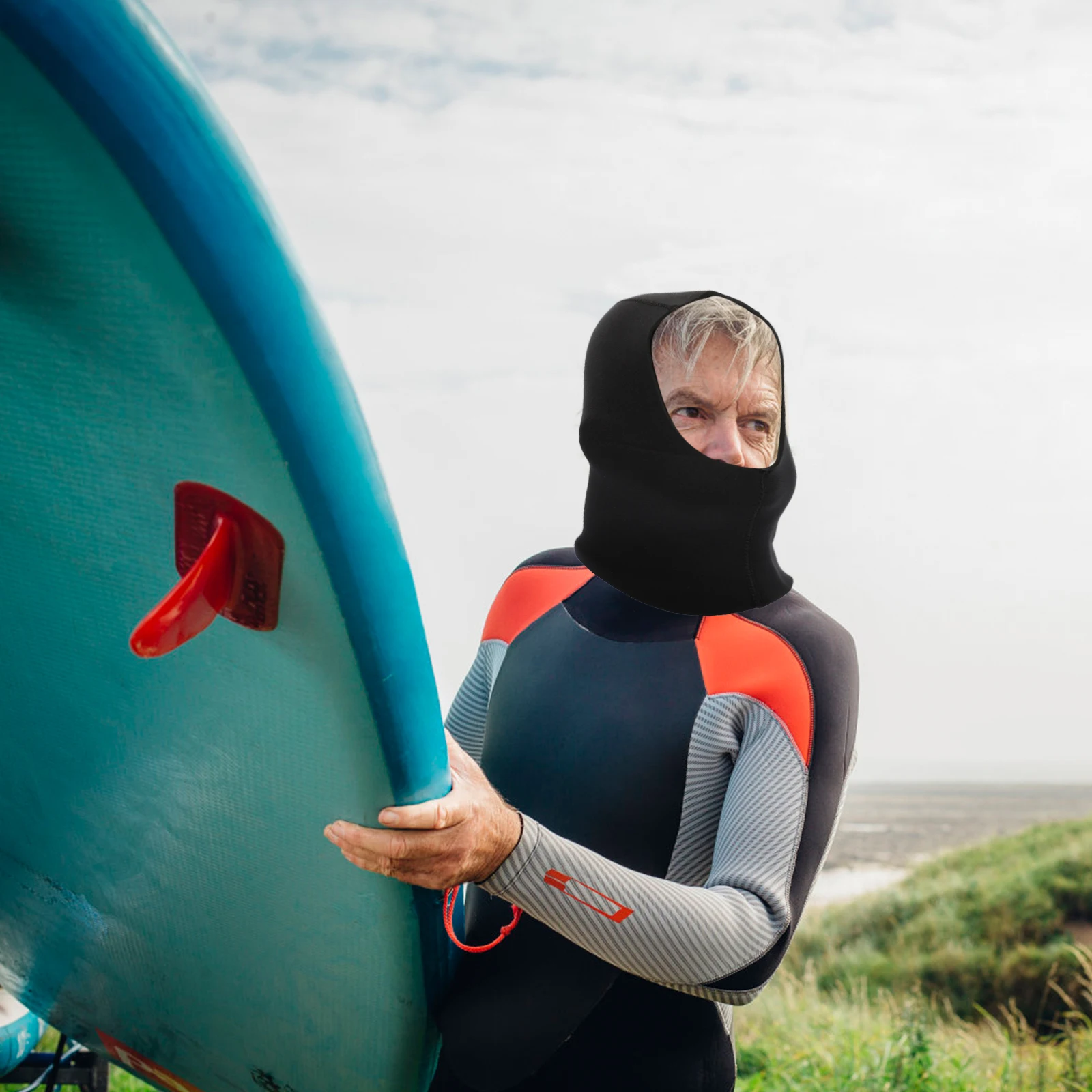 

Warm Keeping Diving Hood Neoprene Snorkeling Cap for Swimming Surfing Sailing Kayaking Sun Protection Cold Proof Water Sports