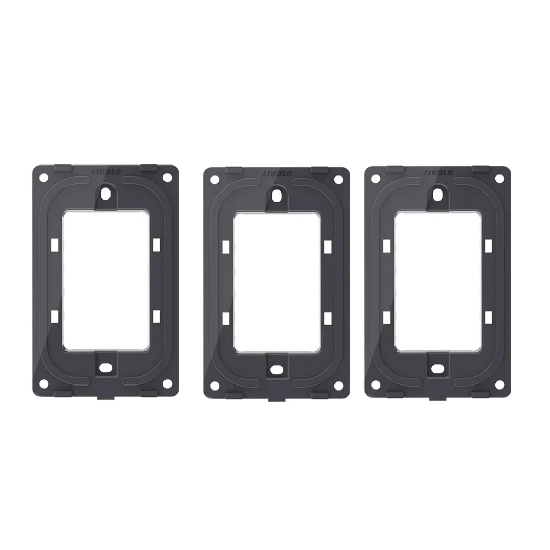 LIVOLO Metal Iron Plate To Fix With Switches&Sockets,Suitable for Different Size,Acessories Products Iron Plate 3pcs/Lot