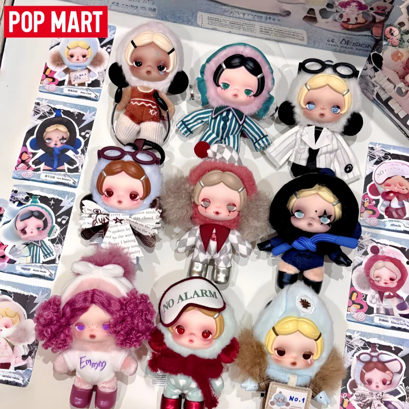 Original POP MART Skullpanda Off Mode Serie Blindbox-Puppe Niedlicher Anhänger Ornament Spielzeug Mystery Box Sammlerstück Überraschungsgeschenk Spielzeug