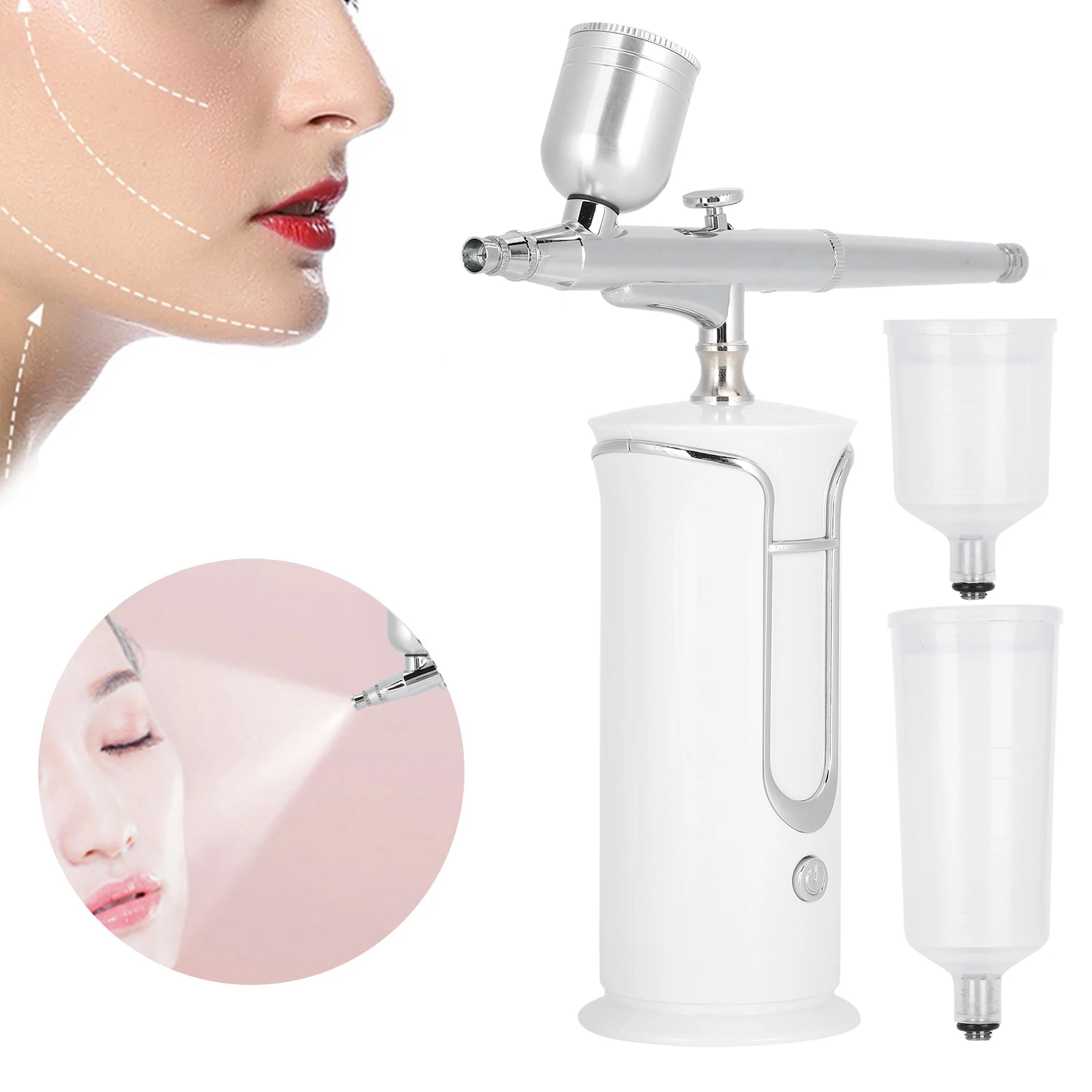 Portable Water Oxygen Sprayer Face Skin Moisturizing Handheld Oxygen Injection Machine