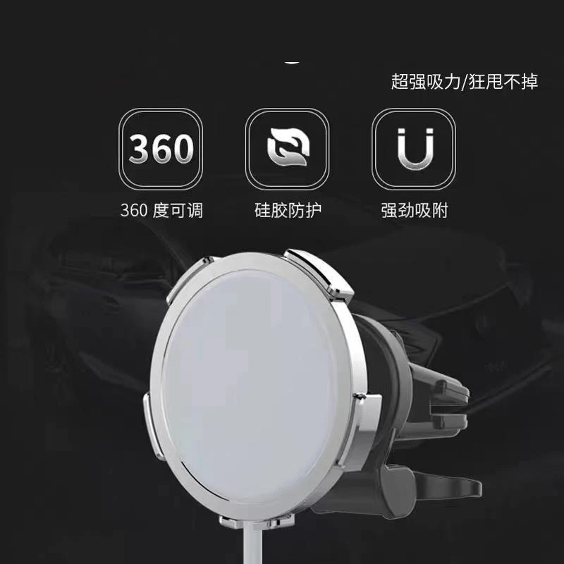 car holder Magnetic Car Wireless Charger holder For iPhone 12Pro Max Phone Stand Macsafe Holder Desktop Bracket For Magsafe