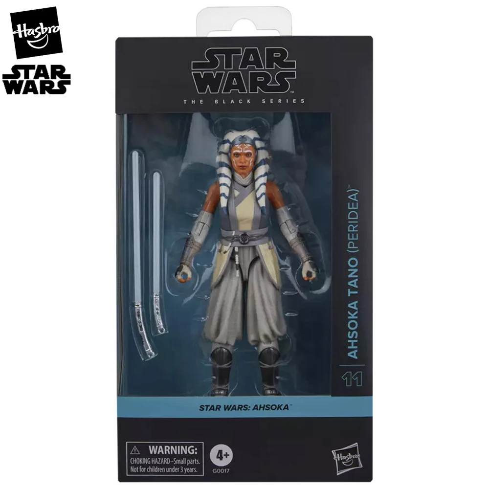 

Оригинальная НОВАЯ Hasbro STAR WARS The Black Series Ahsoka Tano (Peridea) Хорошая коллекционная фигурка 150 мм, модель фильма, подарочные игрушки