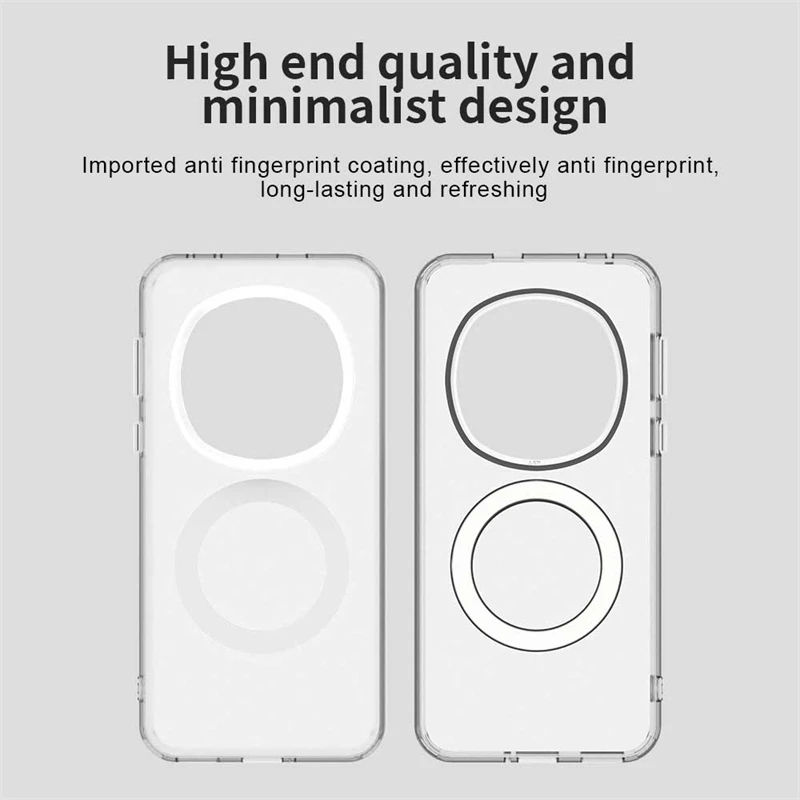 For Honor Magic 7 Pro Case Cover Honor Magic 7 Pro Capa Annular Magnetic Matte Wireless Charging Fundas Huawei Honor Magic 7 Pro