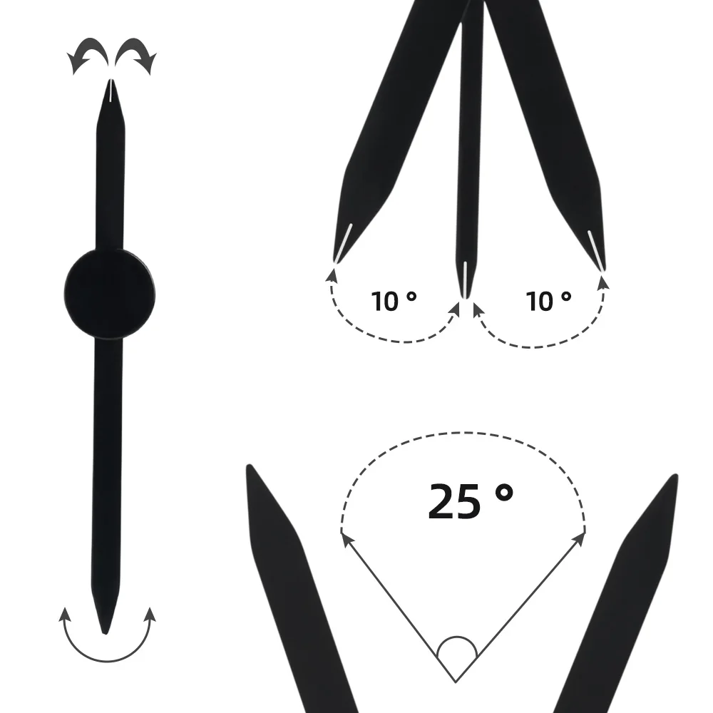1pc Edelstahl Microblading Balance Positionierung Äquidistan Dreieck Augenbraue Mapping Lineal Golden Ratio Sattel Make-Up-Tool – Detail 2