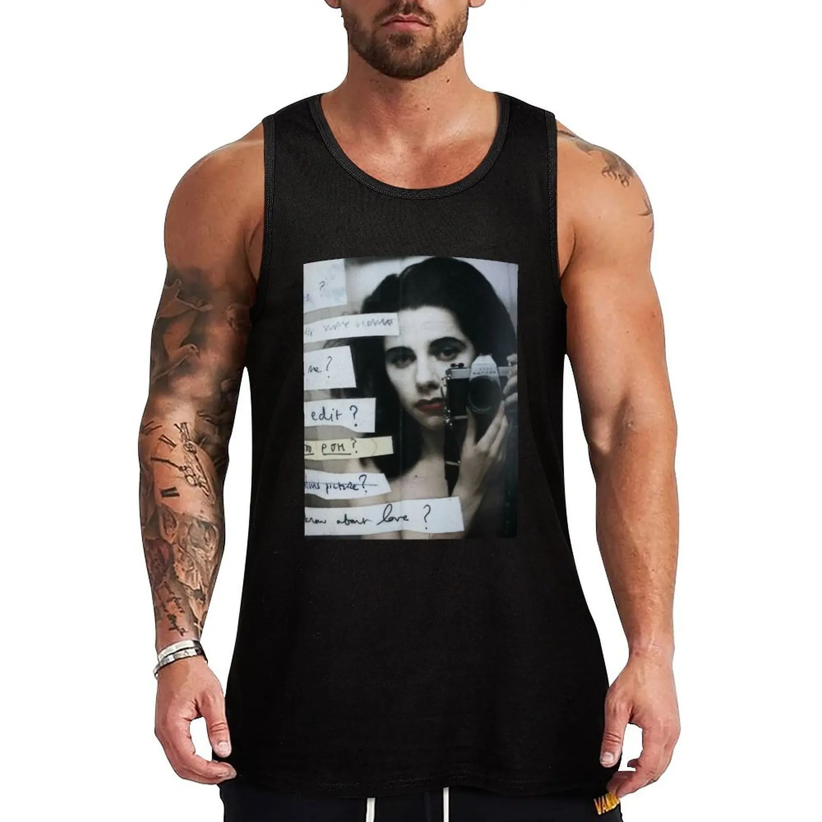 

PJ Harvey Self Portrait Tank Top Men's summer t-shirt sleeveless t-shirts for men basketball