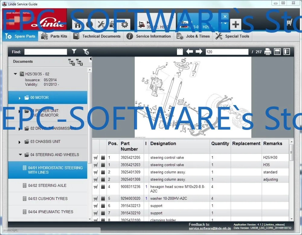 

Linde Pathfinder 3.6.2.11v [1.2020] и Truck Doctor v2.01.15 и LSG 5.2.2 с заплатой никогда не расширяется