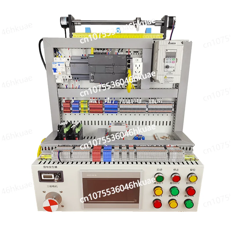 Kit scatola sperimentale per macchina per l'apprendimento PLC SMART200 Banco per test di formazione per la programmazione dell'insegnamento della formazione