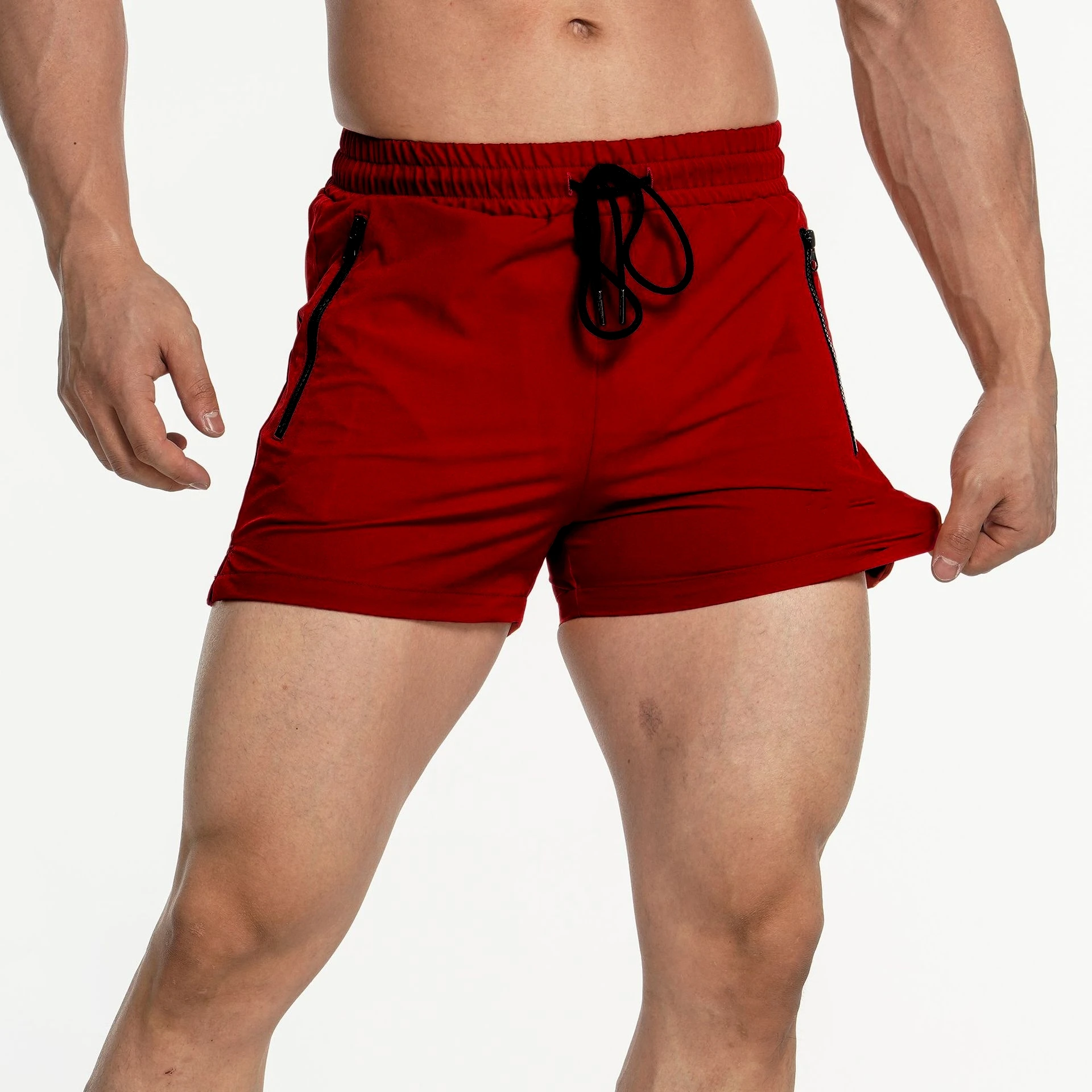 Men's fashionable printed shorts, fast drying comfortable drawstring zipper shorts, sports shorts M-3XL image 5