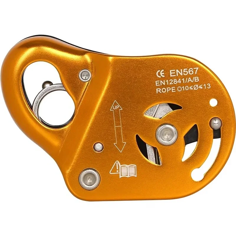 

Movable Fall Stop Rope Grabber, Climbing Equipment, Load 100kg ,Applicable Rope Diameter 10mm-13mm,Protective Rope Grabber