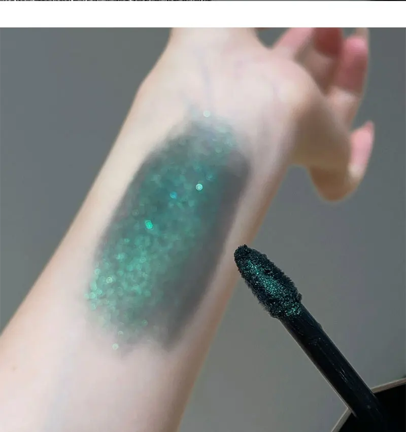 Punk Blue Green Matte Lipgloss Gothic Black Lipstick Waterproof Dark Red Liquid Lipstick Halloween Makeup Non-stick Cup Lip Tint