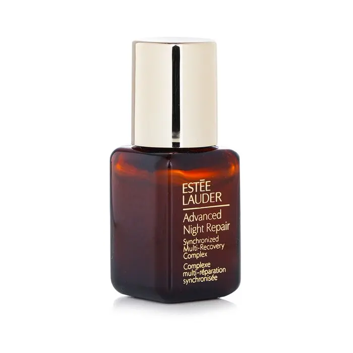 Siero viso riparatore notturno avanzato Estee Lauder 7 ml, complesso multi-recupero sincronizzato con acido ialuronico e peptidi, idratante