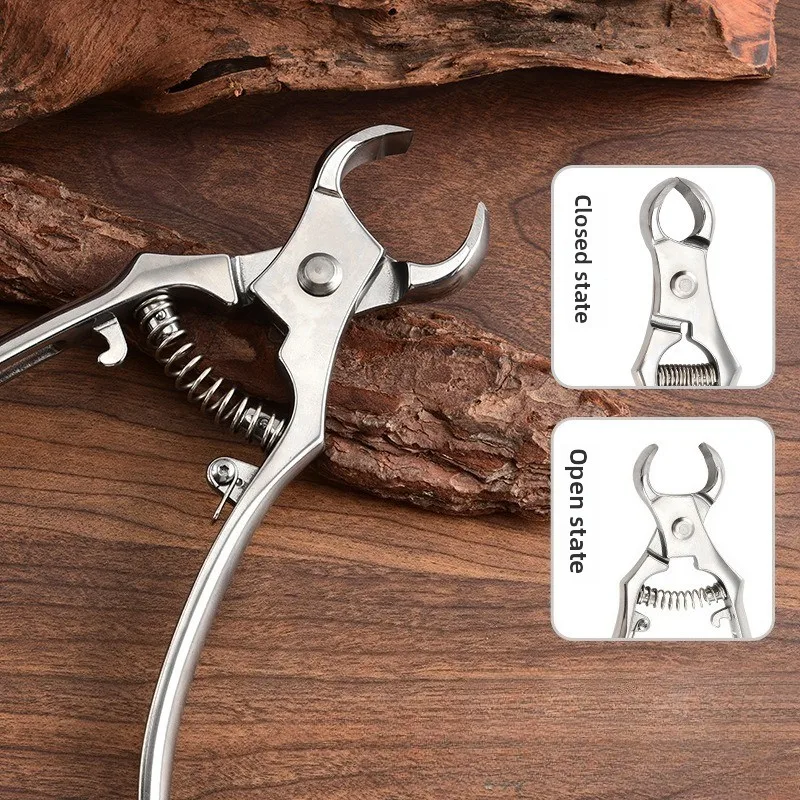Stainless Steel Ball Joint Pruning Shears Multifunctional Garden Fruit Tree Bonsai Branch Trimming Hand Pruner Gardening Tools