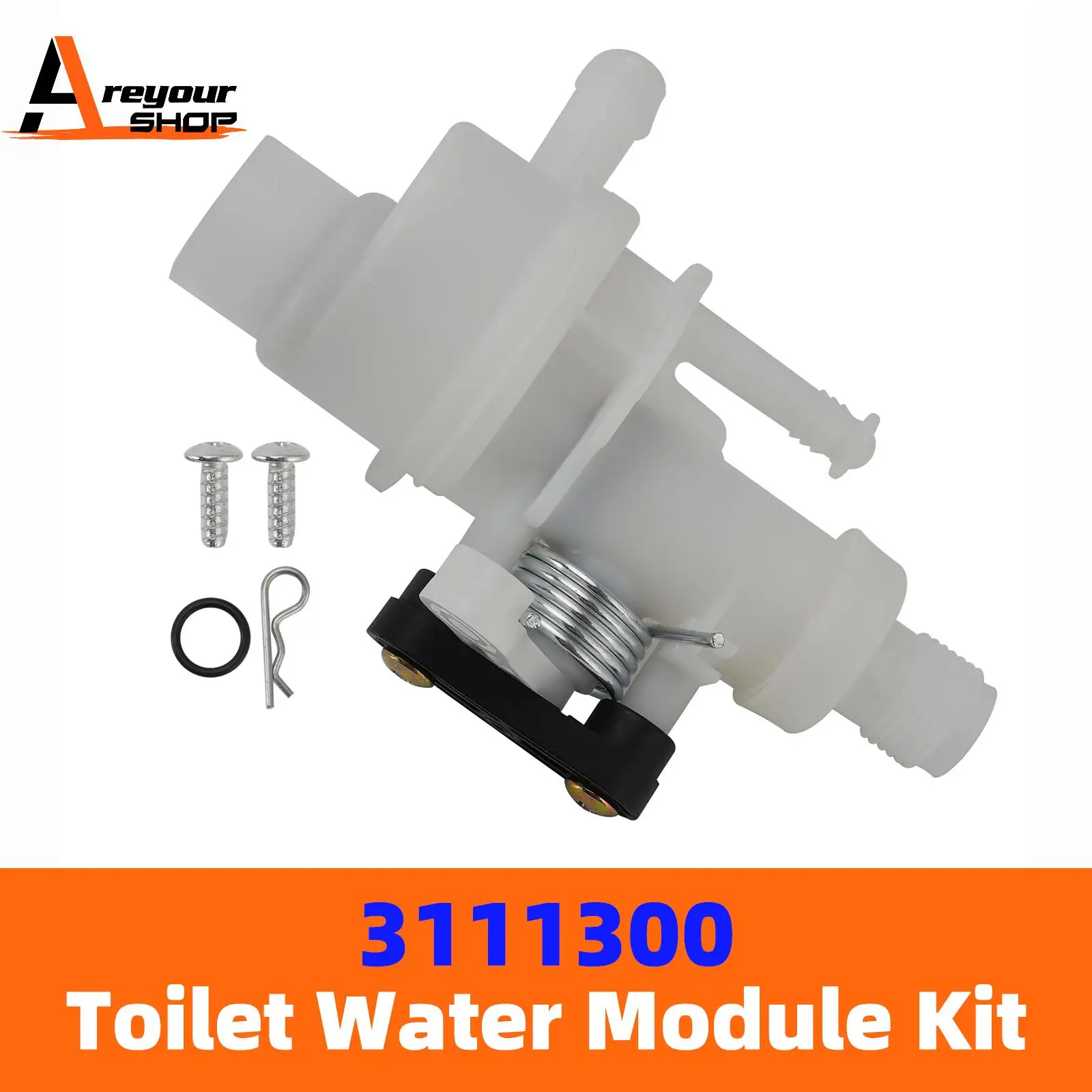 Areyourshop 31113 Toilet Water Module Kit for Thetford for Bravura Series Replacement