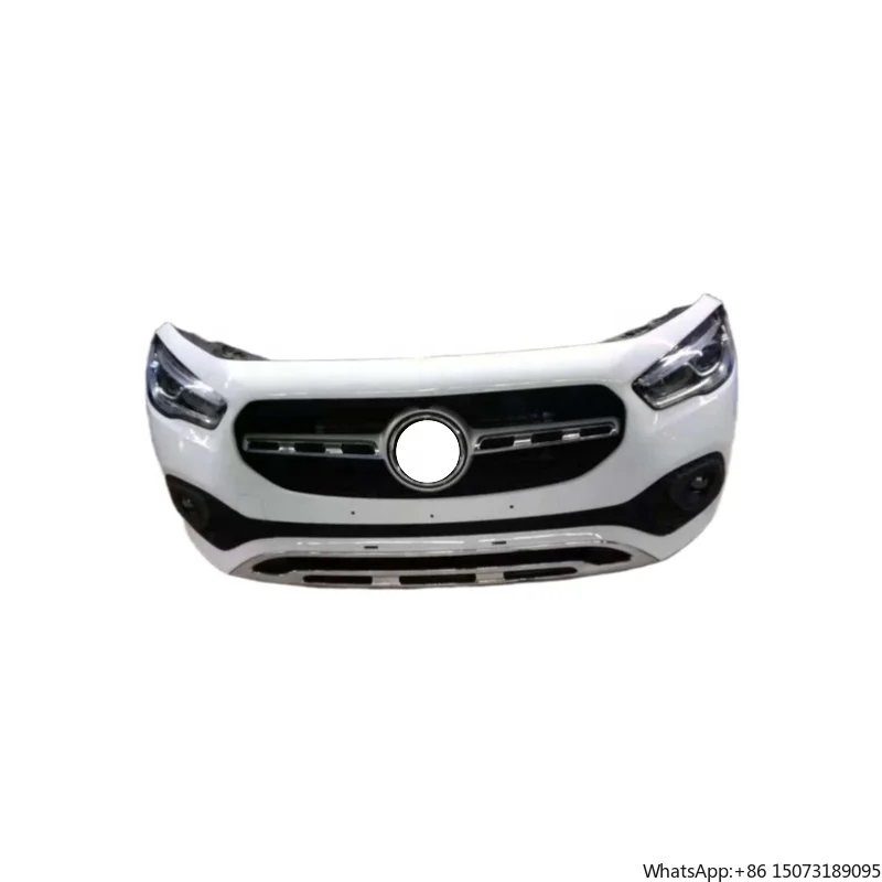 

High Quality Original Front Bumper Assembly for GLA W247 Featuring Radiator Headlights for Auto Body Position