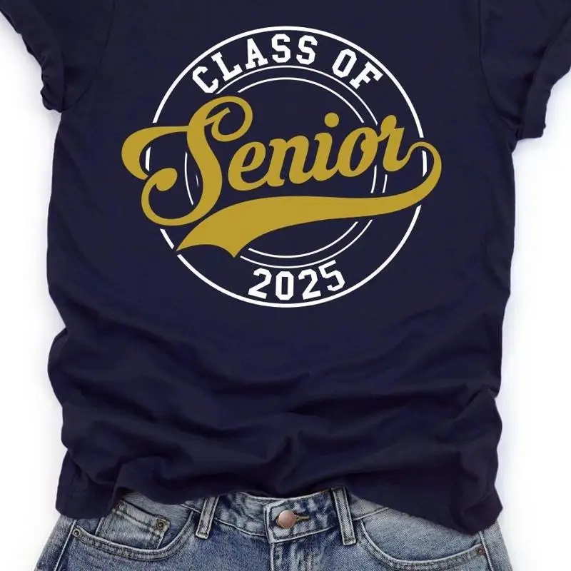 

Retro Senior 2025 T Shirt Finally Graduate Perfect Grad Class of Graduation Party Outfit Seniors