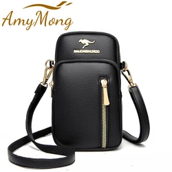 2024 Ladies New Trendy Pu Leather Shoulder Bags Luxury Designer Simple Small Purse Handbags for Women Fashion Messenger Bags Sac