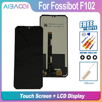 AiBaoQi Brand New For Fossibot F102 Touch Screen + LCD Display Assembly Replacement