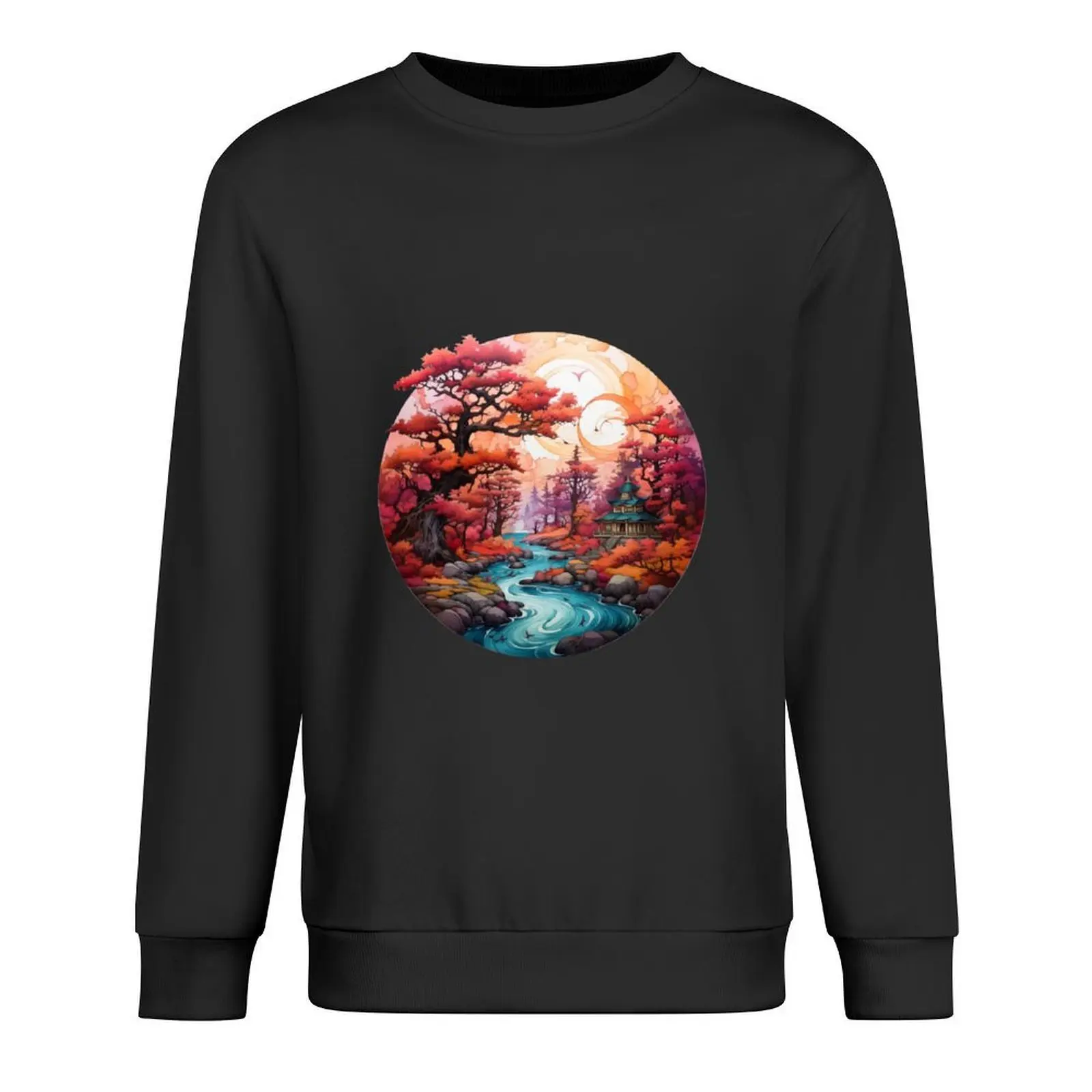 

Autumn oriental fantasy design Pullover male clothes korean autumn clothes tracksuit men men clothes hoody