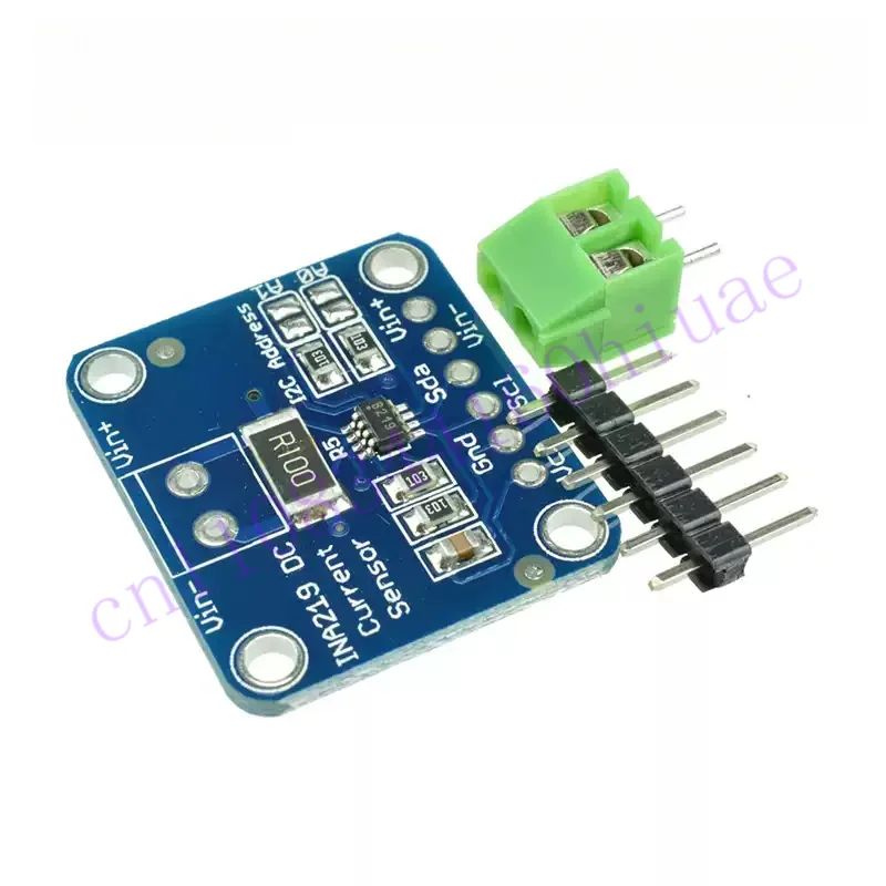 INA219B Zero-Drift DC Bidirectional Current and Power Monitoring Power Supply Monitoring Sensor Module with I2C Interface 2pcs