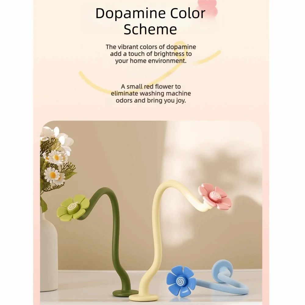 Magnetic Base Washing Machine Door Stopper Support Frame Flower Ventilation Buckle Front Load Machine Prop