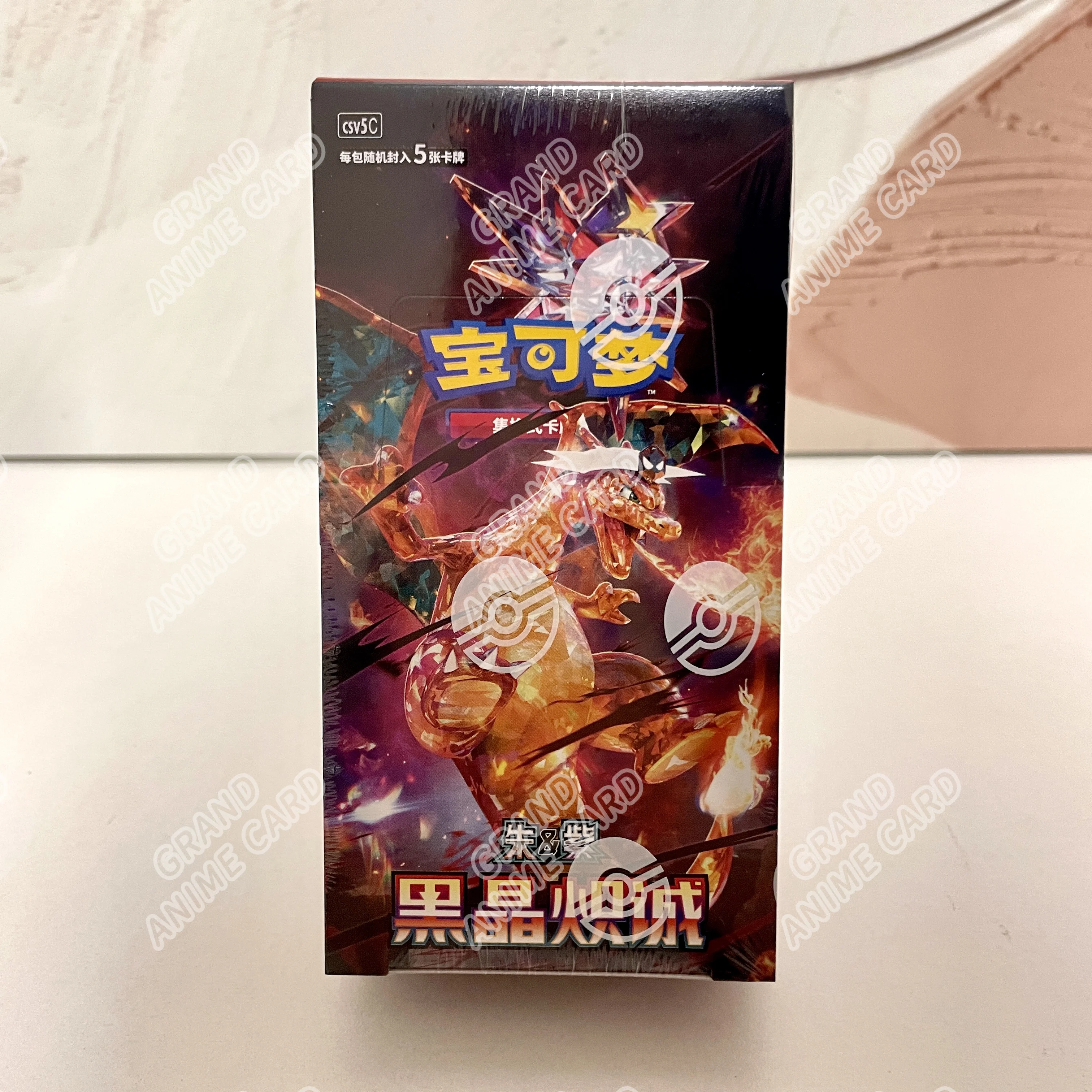 Neue Original Pokémon-Karten Dünne Box 18.0 Gem Pack Vol.6 CSV10C PTCG Sammelkarten Chinesische Version Blind Box Kinderspielzeug