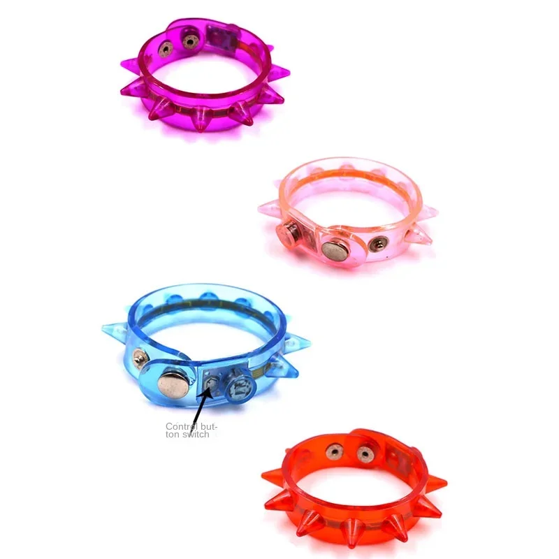 Bracelet lumineux à LED multicolore pour garçons et filles, idéal pour les fêtes lumineuses et les festivals, adultes, 2 pièces