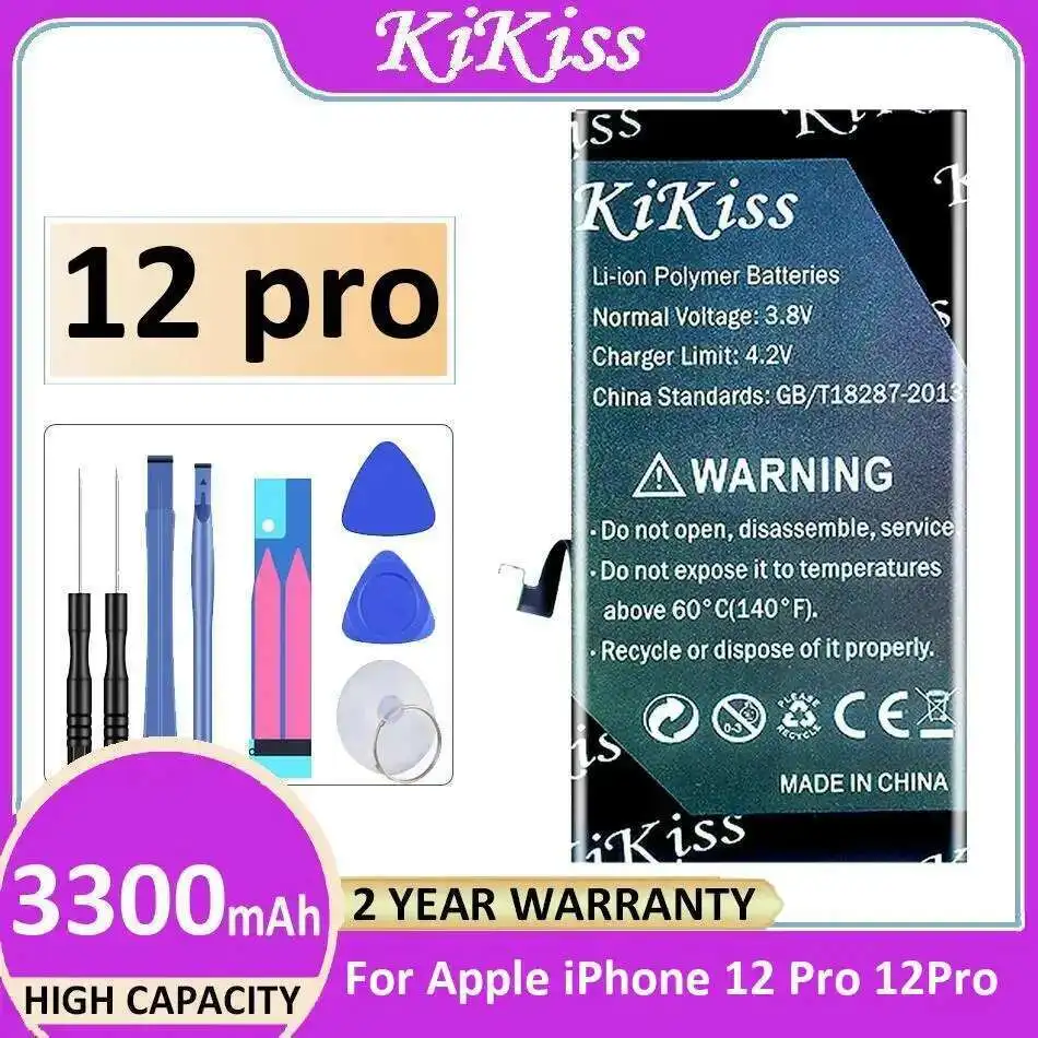 

Mobile Phone Battery Long-Lasting Performance Lightweight For Apple Iphone 12 Pro 12Pro 3300Mah