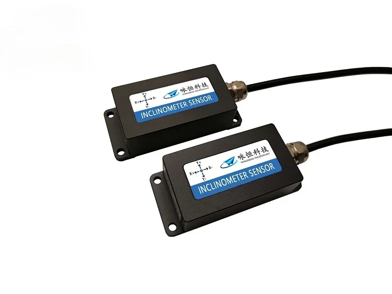 Inclinómetro DYL610T del sensor dip del tipo de salida de voltaje analógico de un solo eje