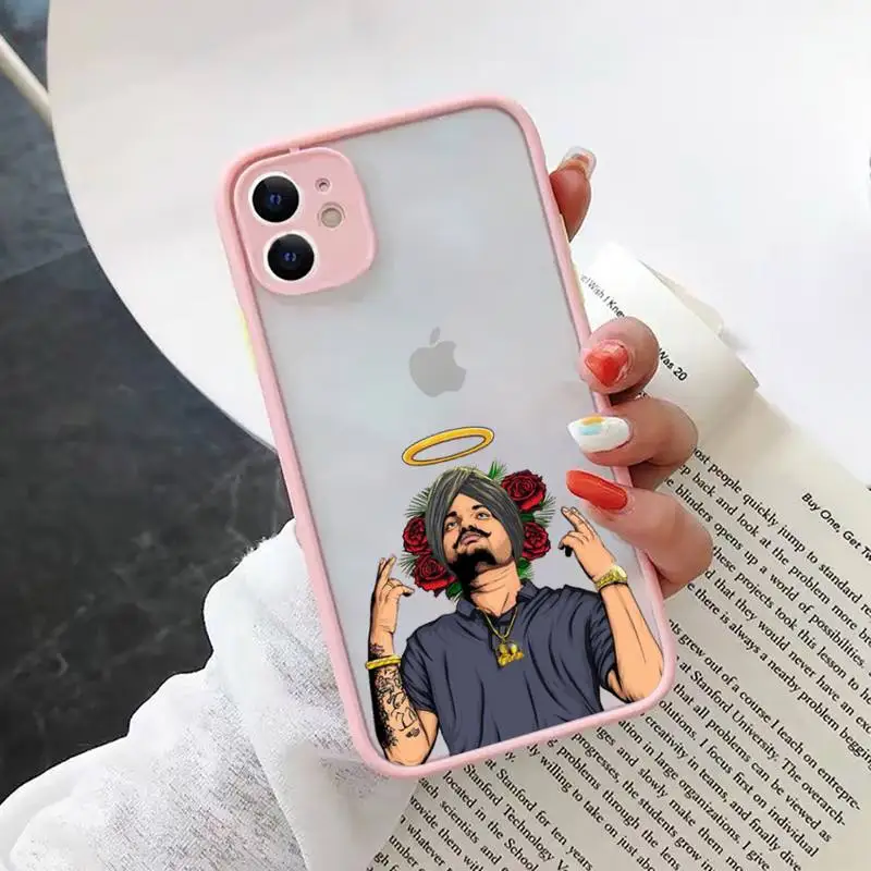 Sidhu Moose Wala legends never die Phone Case matte transparent For iphone 14 11 12 13 plus mini x xs xr pro max cover