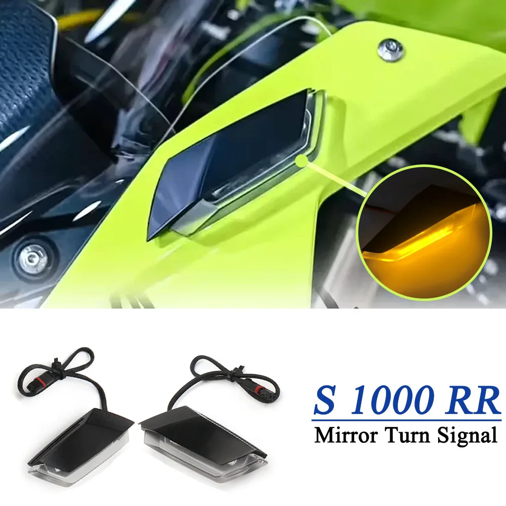 

For BMW S1000RR s1000rr S 1000 RR M1000RR Motorcycle Front Flasher LED Turn Signal Light Mirror 2020 - 2025 Motorcycle Indicator