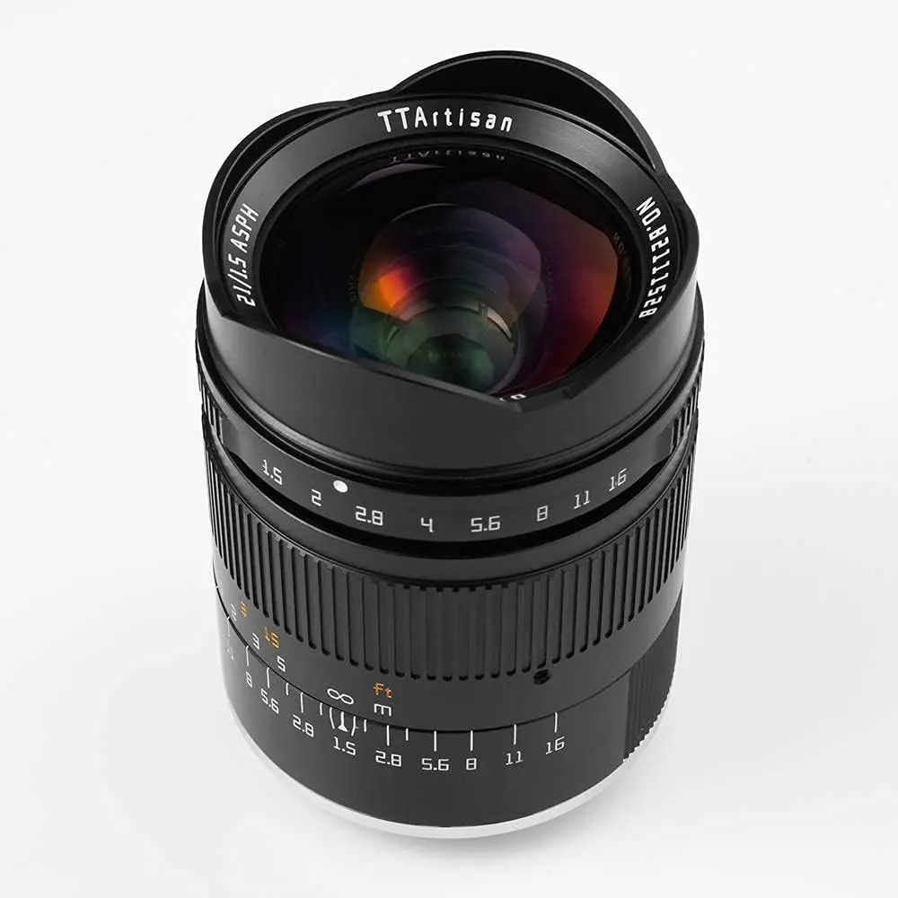 TTArtisan 21mm F1.5 Full Frame ASPH Lens for Sony E A7RIII A7S A7C Canon RF R5 Nikon Z6 Z7 Sigma FP Lumix Leica L mount Cameras