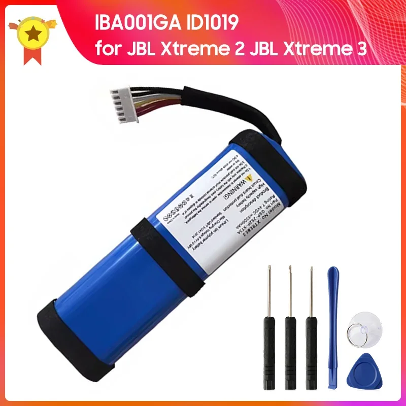 Replacement Battery IBA001GA ID1019 For JBL Xtreme 2 JBL Xtreme 3 Xtreme2 Xtreme3 High Quality Batteries 5000mAh With Tool