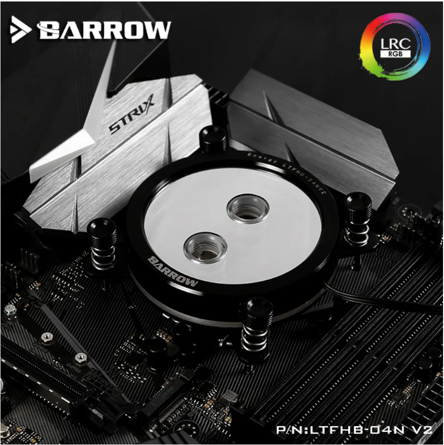 

Barrow LTFHBA-04N V2 для процессора Intel Lga115x зеркальные водные блоки Extreme, LRC RGB v2 акриловая микрорежущая микроакварель