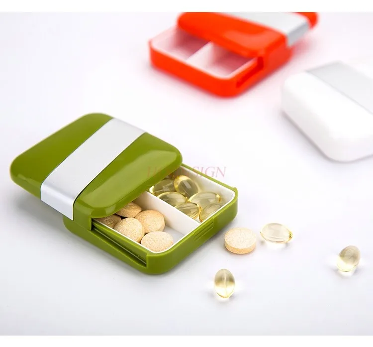 Mini portable small medicine box creative packaging medicine box fashionable small storage box