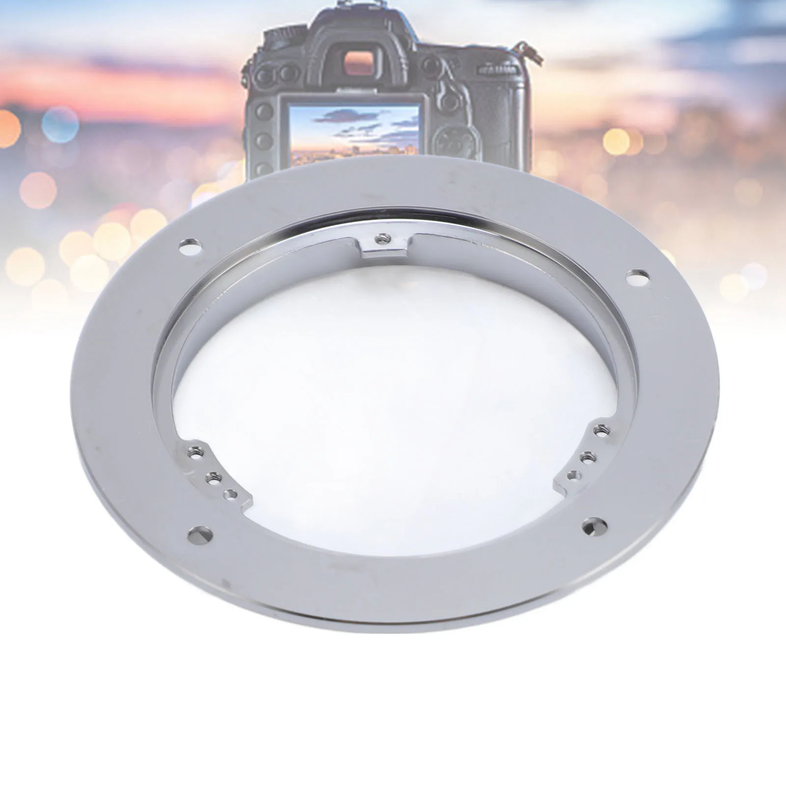 

Metal Lens Bayonet Mount Ring Aluminum Alloy Camera Lens Mount Adapter for 50mm F1.8 Lens Metal Lens Bayonet Mount Ring