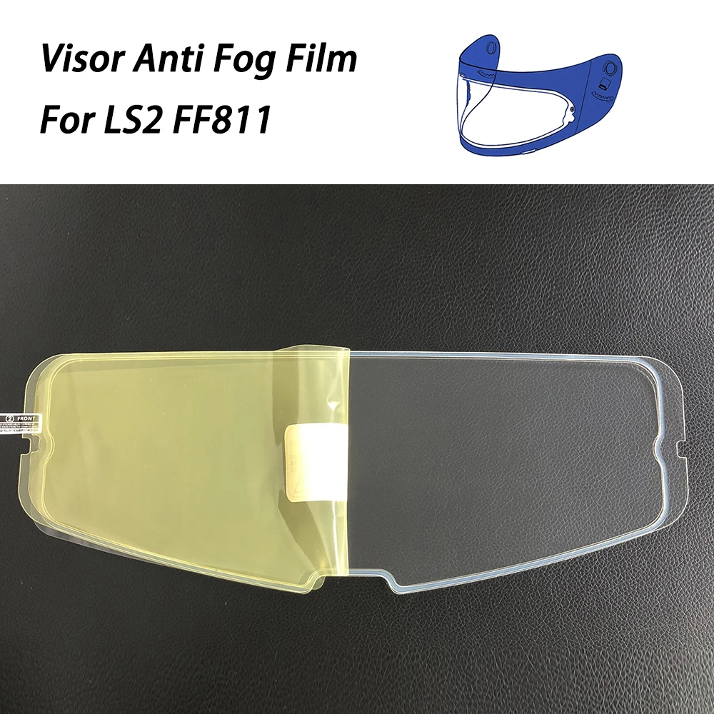 Motorcycle Helmet Lens Film Anti Fog For LS2 FF811 Vector II CitationII Visor Anti Fog Film Accessories