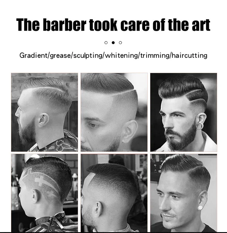 جديد اللاسلكي الشعر المتقلب المهنية مقص الشعر الكهربائية مجموعة عالية الطاقة صالون حلاقة تصفيف الشعر آلة قطع الشعر HYN-253