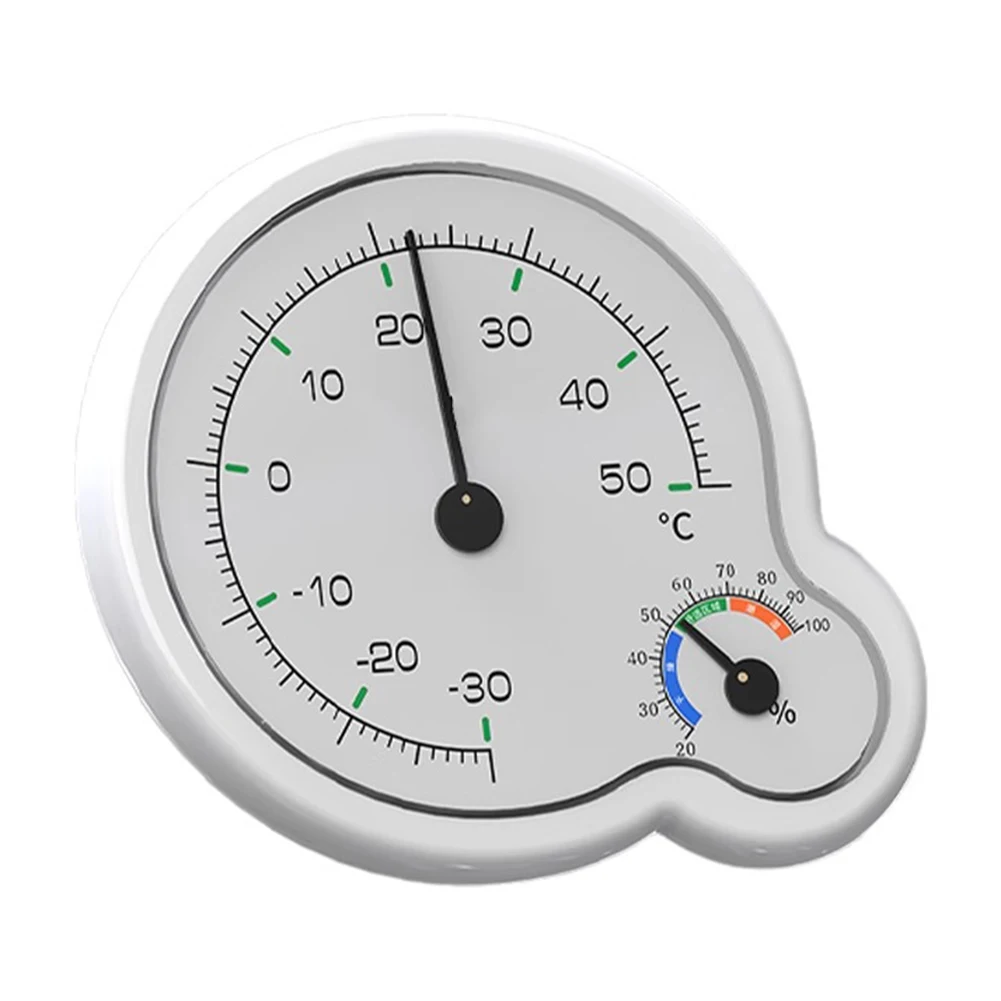 Battery-Free Dual-Dial Thermometer & Hygrometer Accurate Indoor Climate 2pcs Thermometer With Double Scale Celsius Fahrenheit
