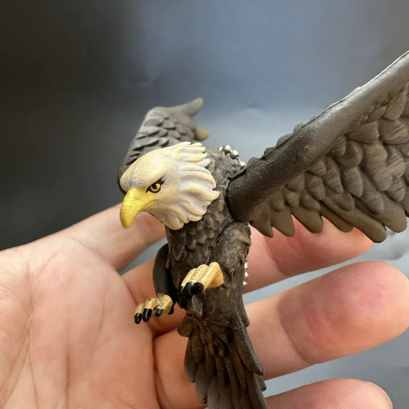 مخزون أصلي وفضفاض، نماذج حيوانات واقعية فريدة وغير عادية، شخصيات حركة النسر للبنين والبنات، ألعاب هدايا عيد الميلاد #3