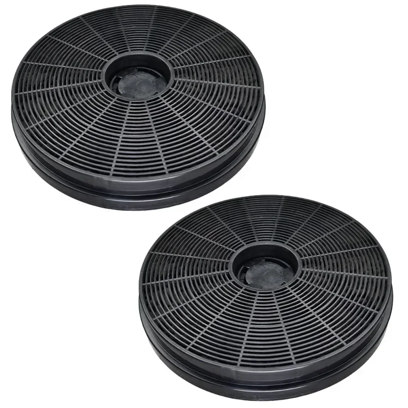 

Kitchen Range Hood Replacement Filters 2PCS Activated Carbon Filter 174mm x 174mm x 25mm Long Lasting Performance